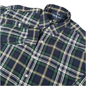 Vintage Ralph Lauren Blaire‎ Men’s XL Multicolor Plaid Long Sleeve Button Down
